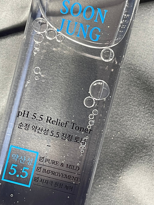 ETUDE HOUSE Soon Jung 5.5 Relief Toner 200ml